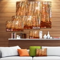 thumbnail image 3 of Soleil Épais sur Forêt d'Automne - Art Moderne sur Toile, 3 of 4