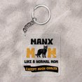 thumbnail image 2 of Manx Mom Like a Normal Mom Except Much Cooler Happy Mother's Day Acrylic Keychain Cat Lover Kitten Owner Gifts Collar Charm Tag Keyring - 02004, 2 of 5
