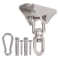 thumbnail image 1 of Kit de accesorios para hamaca con gancho de suspensión giratorio de 360 grados y mosquetón, 1 of 14