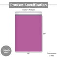 thumbnail image 4 of SSBM Purple Poly Mailers 19" x 24" 2 Mil 17600 Pack Water-Resistant Self-Adhesive Mailers for Packaging in Bulk, 4 of 6