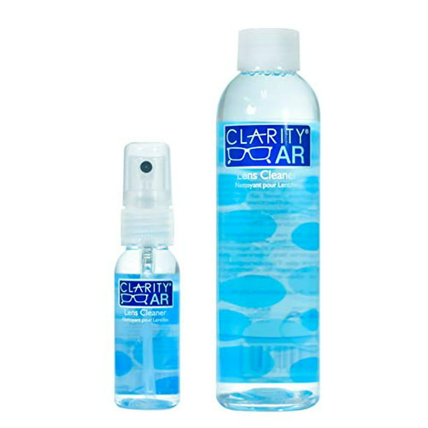 Zij zijn Melancholie Grammatica 1oz Clarity AR Lens Cleaner Spray & 6oz Refill Bottle, Lens Cleaning Spray,  Professional Grade, Specially designed for Anti-Reflective & Water  Resistant Lenses - Walmart.com