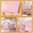 thumbnail image 4 of KAKOWELY 2 cajas de regalo exquisitas para ramo de flores, envoltorio de papel con cadena de perlas., 4 of 5