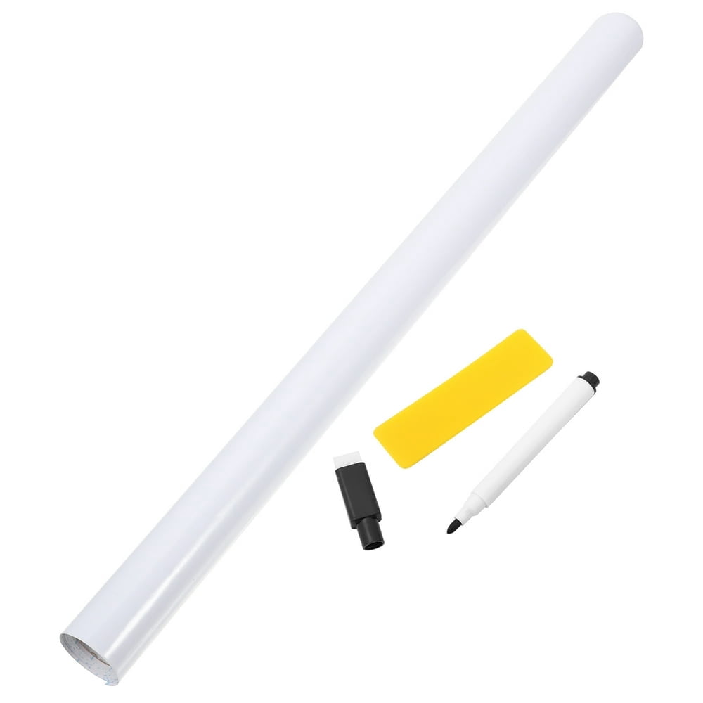 CHUANK 1 Set of Office Whiteboard Sticker Dry Erase Sheet Sticker Reusable Whiteboard Sticker White Board Roll