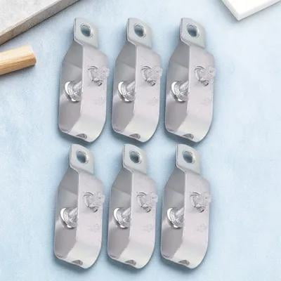FENGGUIQU 6Ud Tensores De Cuerda Metálicos En Acero Con Alta Resistencia Y Durabilidad Color Plata