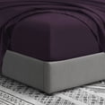 thumbnail image 4 of Swift Home Luxury 4-Piece Sheet Set with Extra Pillow Case, Twin, Eggplant, 4 of 8