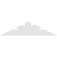 thumbnail image 4 of 60"W x 15"H x 6"D x 6"F, 6/12 Pitch, Saratoga Architectural Grade PVC Gable Bracket, 4 of 8