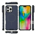 thumbnail image 4 of ELEHOLD Rugged Magnetic Case For iPhone 15 Pro Max, Compatible With Mag-Safe Military Grade Shockproof Wireless Charging Protective Cover For iPhone 15 Pro Max,Darkblue, 4 of 9