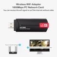 thumbnail image 4 of Adaptador WiFi inalámbrico de doble banda para ordenador portátil y de, 4 of 9