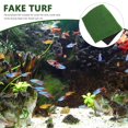 thumbnail image 4 of CHUANK Fish Tank Turtle Resting Terrace Turf Tortoise Resting Terrace Fake Grass Turf Turtle Resting Platform Turf, 4 of 6
