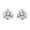 Yellow Gold / 14K, variant on 1/2 Carat Solitaire Diamond Stud Earrings 18K White Gold Round Brilliant Shape 3 Prong Screw Back (J-K Color, I2 Clarity)