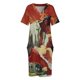thumbnail image 4 of Vestido romántico con bolsillos sueltos para pareja, vestidos largos, vestido de moda para mujer, vestidos formales para ocasiones especiales., 4 of 7