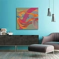 thumbnail image 3 of Idea4wall Modern Canvas Wall Art Abstract Painting Canvas Prints for Home Wall Decor, 16"x16", 3 of 5