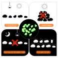 thumbnail image 6 of Uxcell 500Pack Glow Rocks 8-10mm Glow Pebbles Decoration in the Dark Luminous Stones Decor DIY Decorative Yellow, 6 of 8