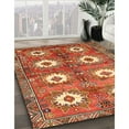 thumbnail image 2 of Ahgly Company Indoor Round Traditional Red Persian Area Rugs, 3' Round, 2 of 6