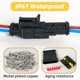 thumbnail image 4 of Amliber 709 piezas 43 kits de conectores de cables automotrices impermeables con engarzadora de cables de trinquete 1/2/3/4/5/6 pines conectores eléctricos automotrices con kit de herramientas de enga, 4 of 5