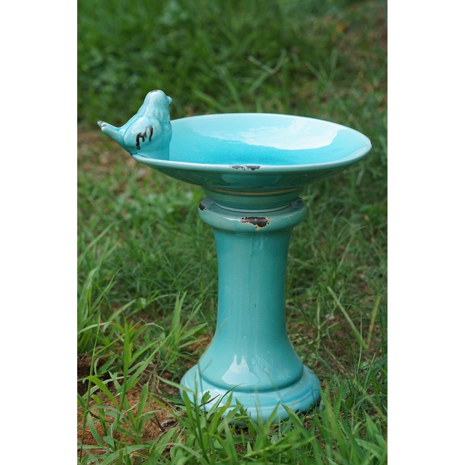 Better Homes and Gardens Costa Mesa Outdoor Ceramic Birdbath by HK YIBO CERAMICS LIMITED