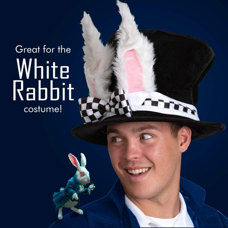 White rabbit best sale top hat