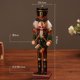 thumbnail image 1 of Juego de adornos de Cascanueces de Navidad de 30cm, decoraciones colgantes de Cascanueces de madera para figuras de árboles de Navidad, regalos de juguete de marionetas, 1 of 4