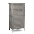 thumbnail image 2 of Afuera Living Armoire de Rangement Traditionnelle en Bois, Fini Gris, 2 of 12