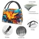 thumbnail image 4 of Fotbe Colorful Paint Print Bolsa Térmica Portátil con Estampado, Bolsa de Entrega de Alimentos Aislada, Bolsa Reutilizable de Gran Capacidad para Comidas y Supermercado, 4 of 6