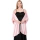 thumbnail image 2 of Estola de satén de seda para mujer, chal festivo para vestidos de boda, vestidos de noche, bufanda suave elegante de verano para fiestas, 2 of 4
