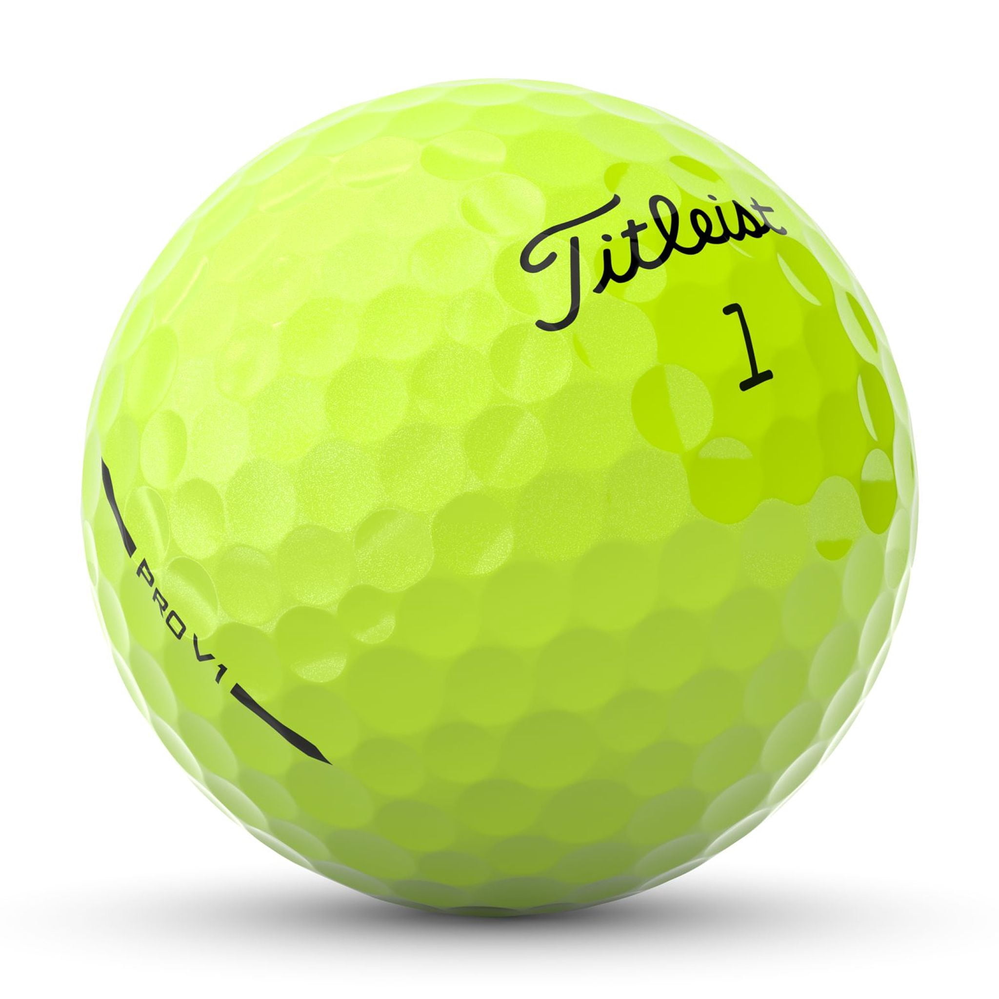 (2 pack) Titleist 2025 Pro V1, Yellow, 12pk