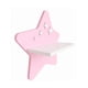 thumbnail image 4 of Repisa Infantil Estrella Pared Mdf Decorativa Habitación Niña Niño Rosa/blanco, 4 of 4