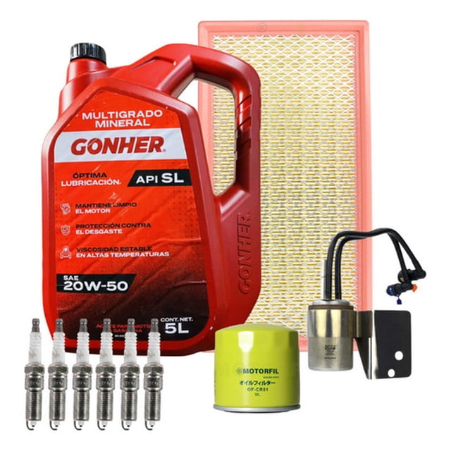 Kit De Afinacion Cirrus 1998 Al 2000 2.5 Gonher 20w50