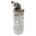 thumbnail image 6 of Pet Life ® Luxe 'Gold-Wagger' Gold-Leaf Fashion Designer Fur Dog Coat, 6 of 7