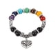 thumbnail image 2 of Pulsera Corazón Color Unisex Yoga Energía Pulsera Corazón Melocotón Ganfancp, 2 of 3
