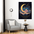 thumbnail image 2 of Mystical Moons - Celestial Moon Magic Canvas Wall Art, 2 of 2