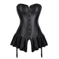 thumbnail image 2 of Camisola moldeadora de cintura con lazo sin espalda de color sólido estilo mujer moda poliéster top, 2 of 6