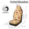 thumbnail image 6 of Chririnla Maple Leaf Pattern Driver Seat Protector for Auto, Easy to Install Front Car Seat Cover Elastic Polyester Car Seat Accessory, 6 of 12