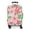 Black-1, variant on Stretch Luggage Cover XL(29-32in)– Elastic Travel Suitcase Protector with Handle Openings & Bottom Closure, Washable Polyester Spandex Suitcases Cover, Floral Flowers Print