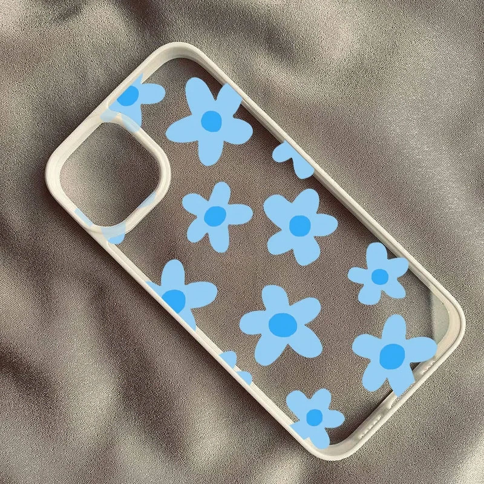 Chesty - Chesty  Garden Phone Case  Beige×Pink GialCenik Indie Smiley Face Flower Daisy Power Phone Case