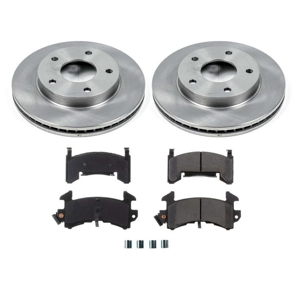 Ultimate Brakes Front/Rear Ceramic Brake Pad and Rotor Kit with Hardware WM80323