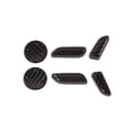 thumbnail image 1 of Cubierta del botón del asiento de Coche Zulema estilo fibra de Carbono para El 2019, 1 of 8
