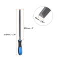 thumbnail image 2 of Unique Bargains Triangular File 8' High Carbon Hardened Steel Double Cut Hand Rasp with Plastic Handle, 2 of 5