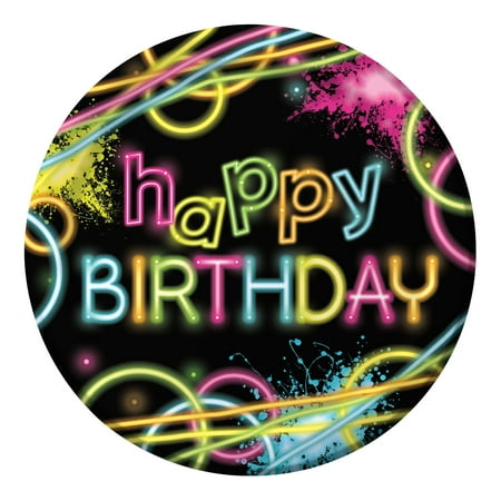 - Glow Party 9 Inch Dinner Plate, Case of 96