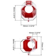 thumbnail image 3 of Cubierta Botón Parada Emergencia, Paquete 8 Protectores Cubierta Interruptor Plástico, Cubierta Bloqueo Interruptor Botón Pulsador Interruptor Palanca, 3 of 7
