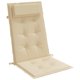 thumbnail image 5 of Juego de 2 Cojines para Silla de Respaldo Alto de Tela Oxford Beige vidaXL, 5 of 9