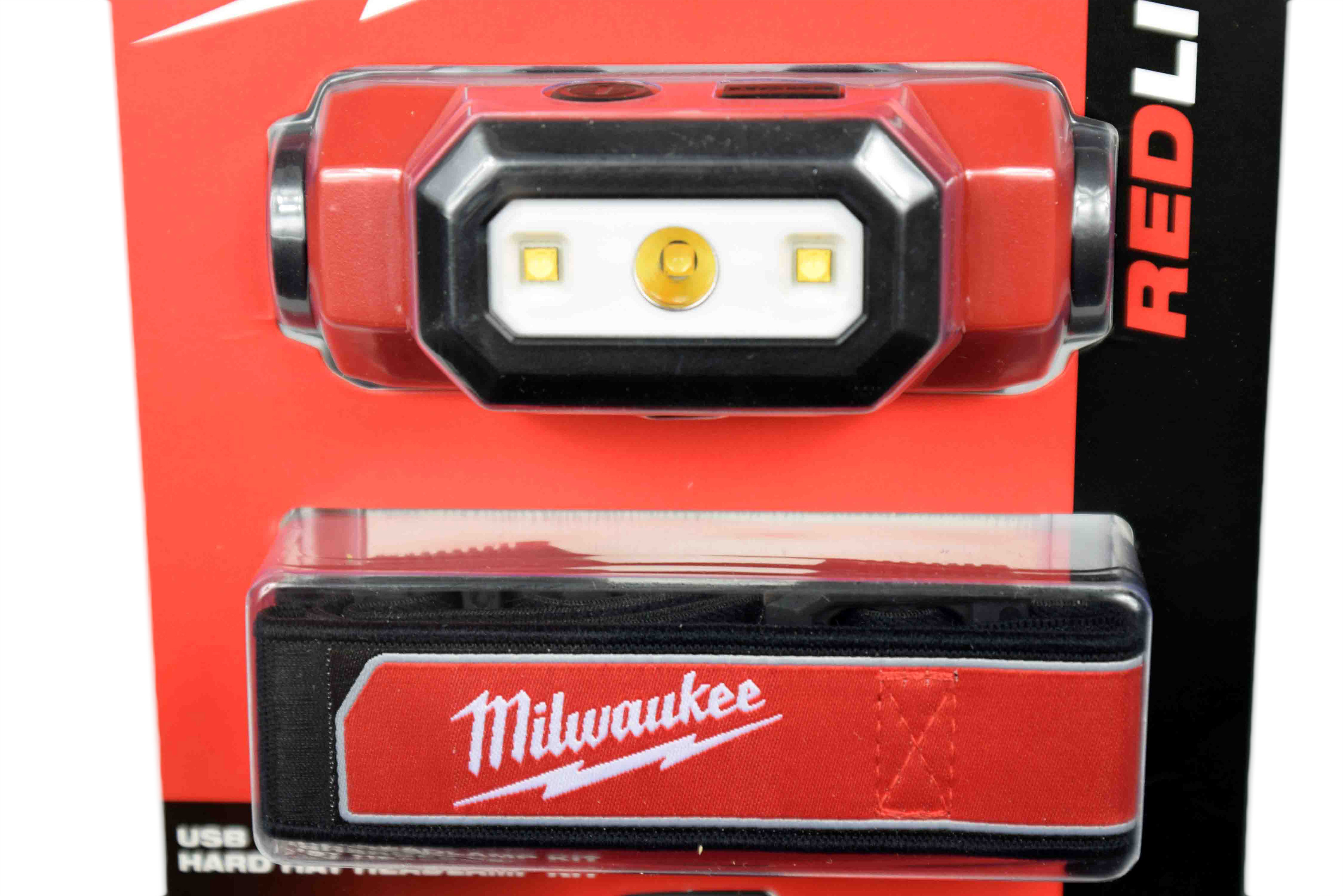 Milwaukee 2111-21 475 Lumens LED Rechargeable Hard Hat Headlamp 