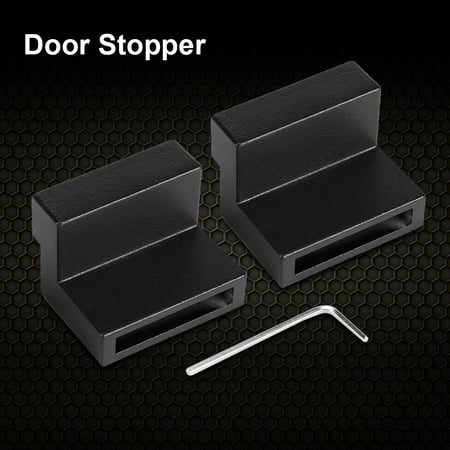 Akozon 1 Pair Of Zinc Alloy Door Stopper Replacement Part
