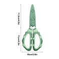 thumbnail image 4 of Gifts Dianli Multifunctional Household Kitchen Scissors Strong Chicken Meat Shears Food Grade Stainless Steel Multipurpose Cutter for Meat Fish Vegetables End-of-Season Clea-rance Discounts, 4 of 4