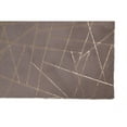 thumbnail image 2 of Noble House BREA804576 Soft Plush Contemporary Shag Rug, Grey & Gold - 5 ft. x 7 ft. 6 in., 2 of 3