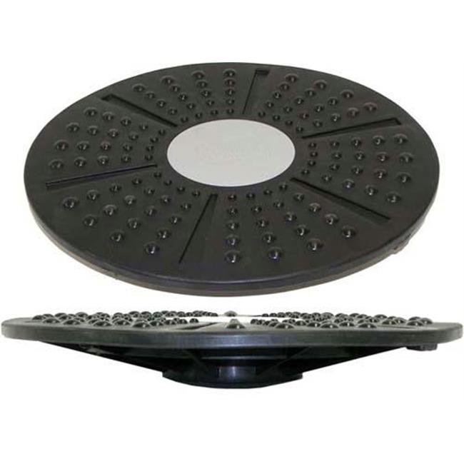 16" Hard Plastic Wobble Board with Fitness Guide