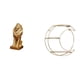thumbnail image 1 of Estatua de escultura de león coleccionable, adorno de mesa, figura artística decorativa para oficina, hogar, estantería, regalo de cumpleaños, estante, 1 of 8