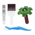 thumbnail image 2 of BAOSITY 4 Pieces Air Conditioner Fin Cleaner Set Condenser Cleaning Comb ,Condenser ,Universal Air Conditioner Cleaning Brush for Car, 2 of 8