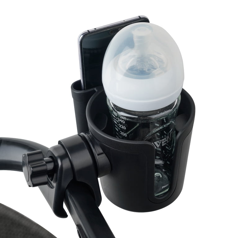 J.L. Childress Stroller Cup & Phone Holder, Black photo 3