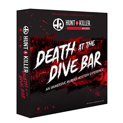 Hunt A Killer Death at The Dive Bar, Immersive Murder Mystery Game -Enfréntate al caso sin Hunt A Killer Hunt A Killer